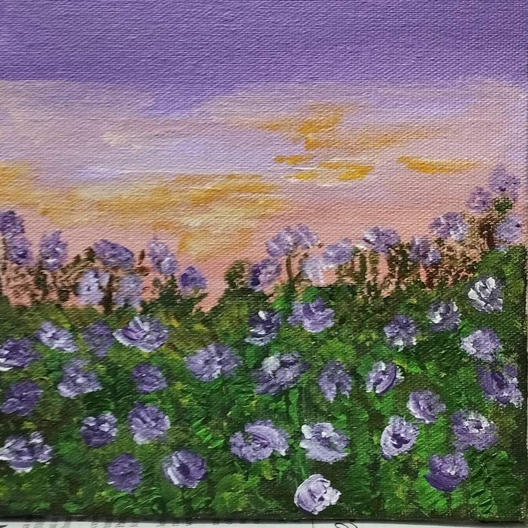 Living with RA with the calming power of painting